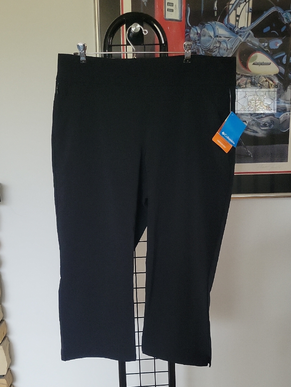 Columbia All Seasons Capri, XL, Black, NWT